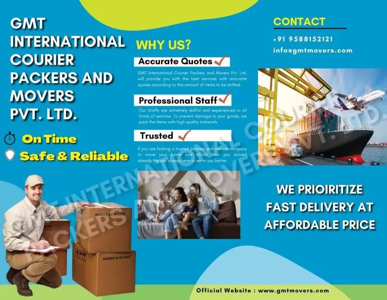 GMT International Courier Packers And Movers